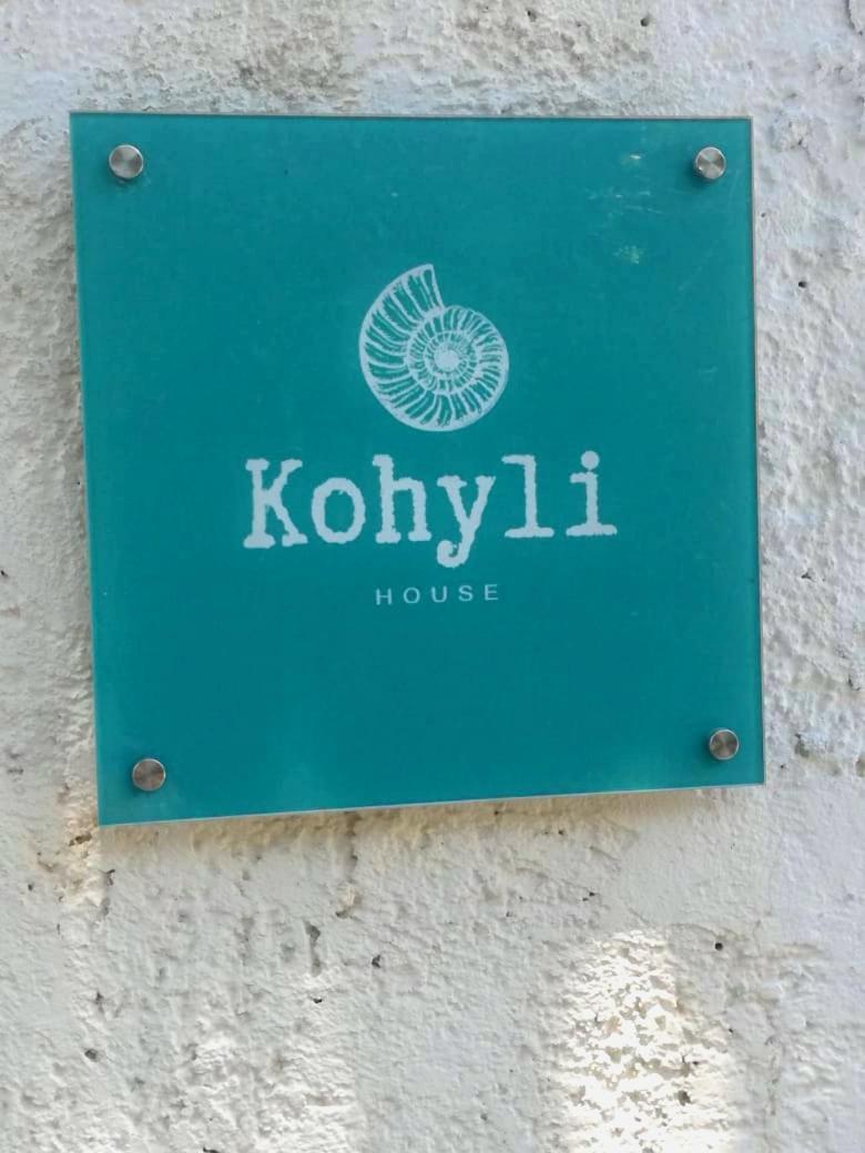 Kohyli Beachfront House Agia Pelagia Chlomou エクステリア 写真