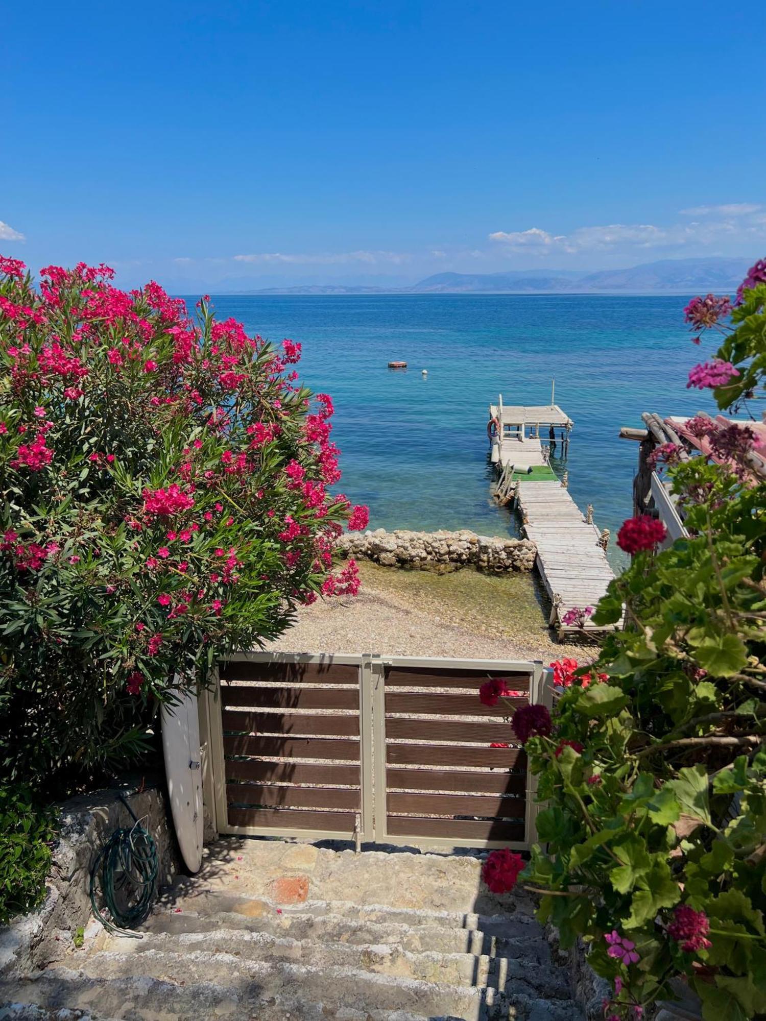 Kohyli Beachfront House Agia Pelagia Chlomou エクステリア 写真